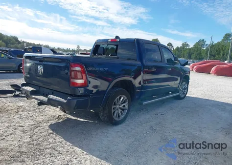 2021 Ram 1500 Laramie 4X4 5'7 Box из США, поврежденный, VIN 1C6SRFJT6MN778037